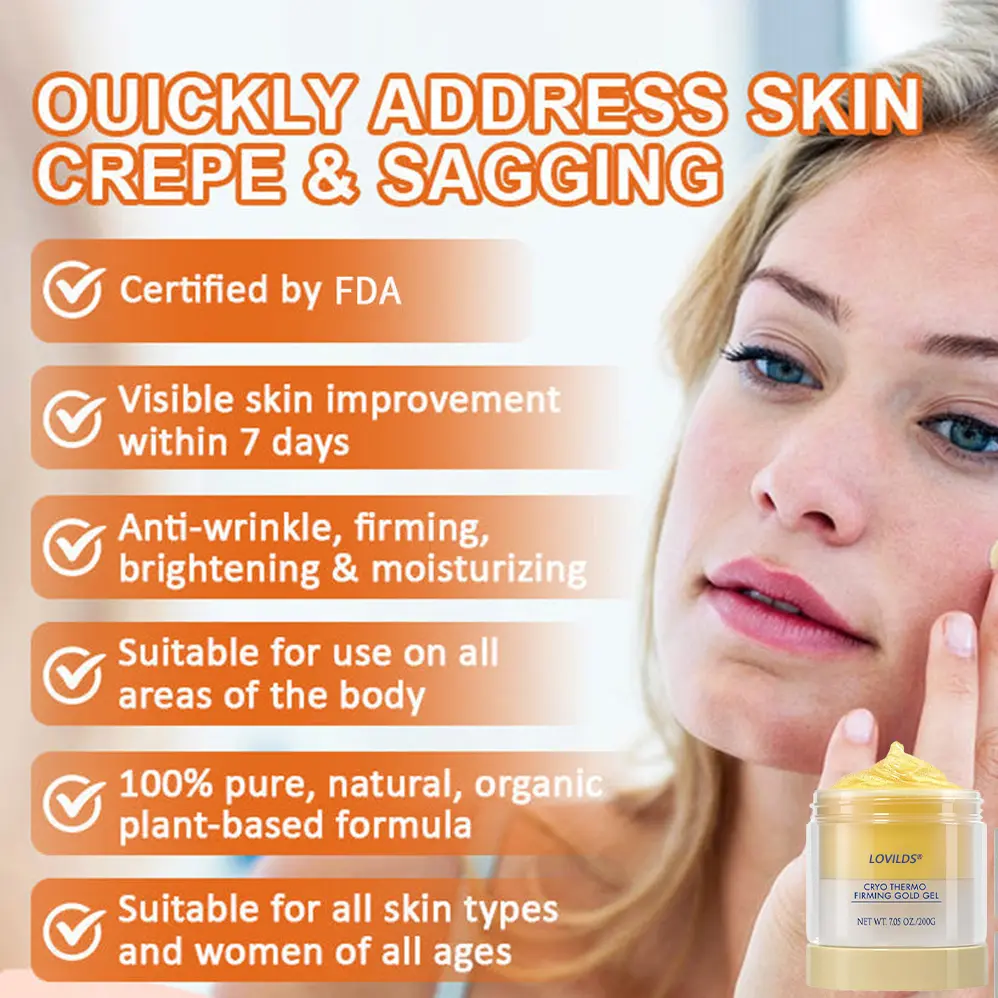 LOVILDS®Tightening Burn Gold masážní krém - Obrázek 2