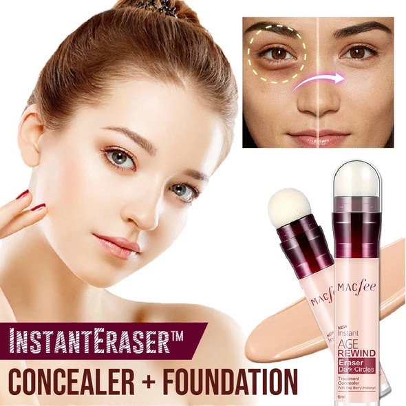 InstantEraser Concealer + Foundation s aplikační houbičkou