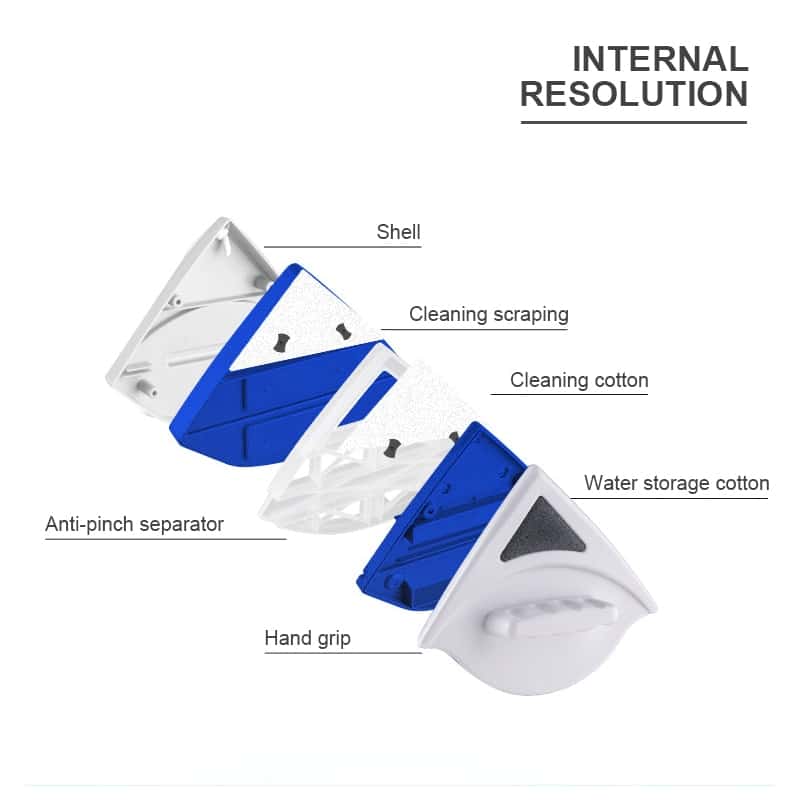 Oboustranný magnetický stěrač - Obrázek 2