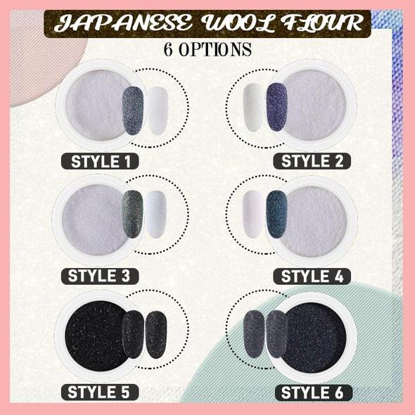 5D sametový prášek na nehty - Obrázek 2