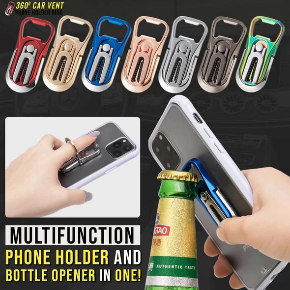 360º kroužek pro držák telefonu do ventilace auta - Obrázek 2