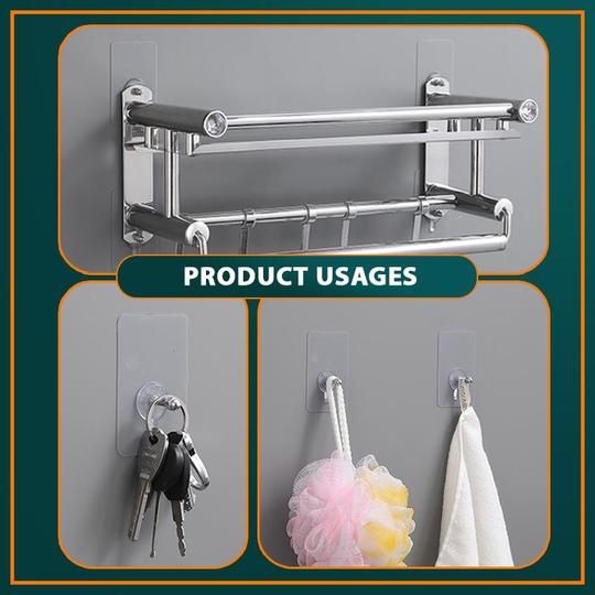 Silný lepicí bezešvý hřebík na zeď - Obrázek 2