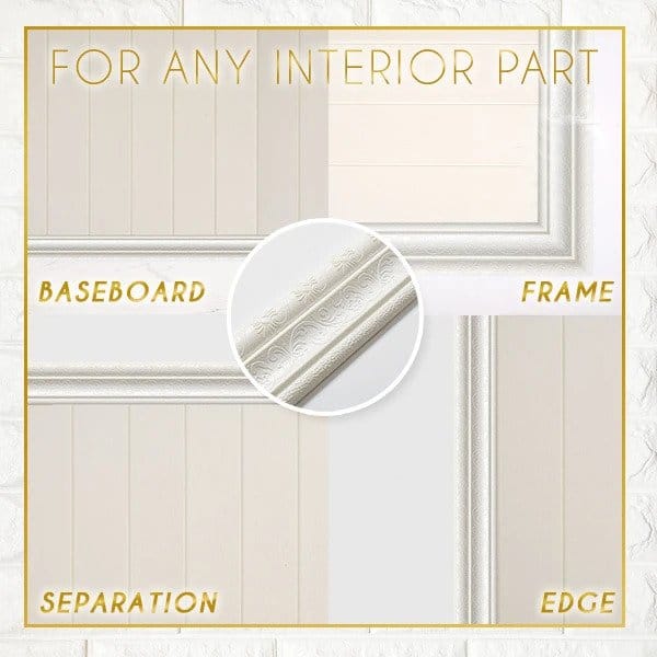 3D embosovací lemovací pásek na stěnu - Obrázek 2