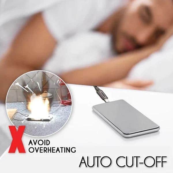 Nylonový kabel pro rychlé nabíjení s automatickým odpojením - Obrázek 2