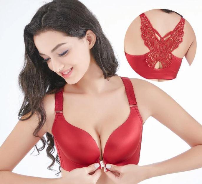 Ručně vyráběná bezdrátová podprsenka Butterfly - Obrázek 2