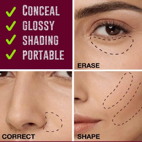InstantEraser Concealer + Foundation s aplikační houbičkou - Obrázek 3