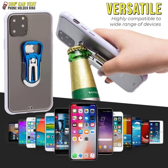 360º kroužek pro držák telefonu do ventilace auta - Obrázek 4