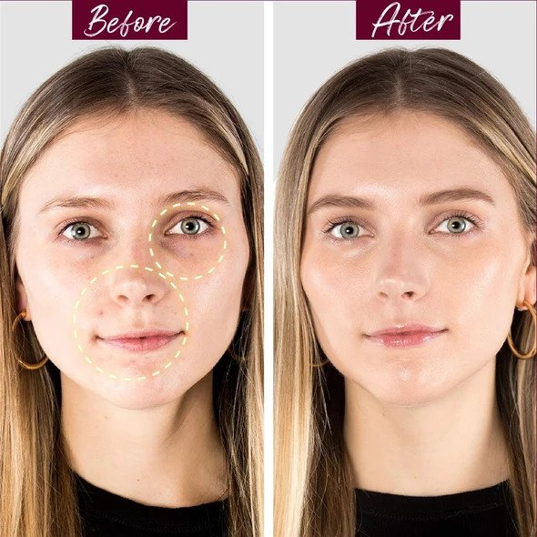 InstantEraser Concealer + Foundation s aplikační houbičkou - Obrázek 4