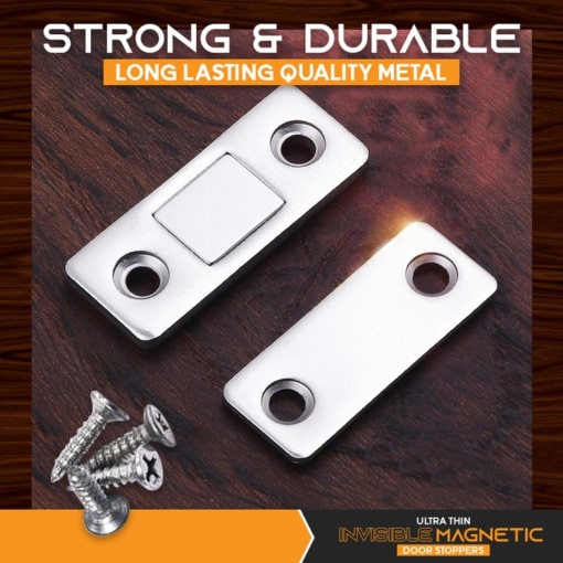 Ultratenké neviditelné magnetické dveřní zarážky - Obrázek 2