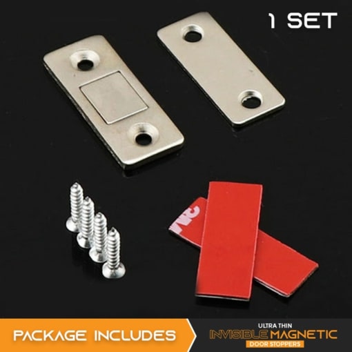 Ultratenké neviditelné magnetické dveřní zarážky - Obrázek 4