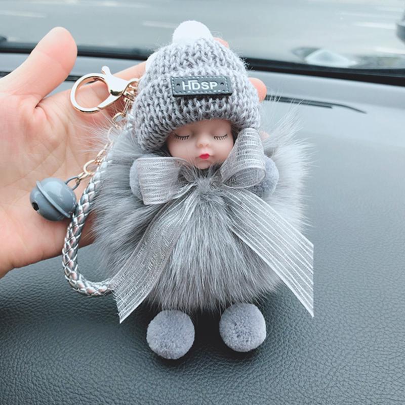 Roztomilá simulační plyšová šilhavá panenka - Obrázek 2